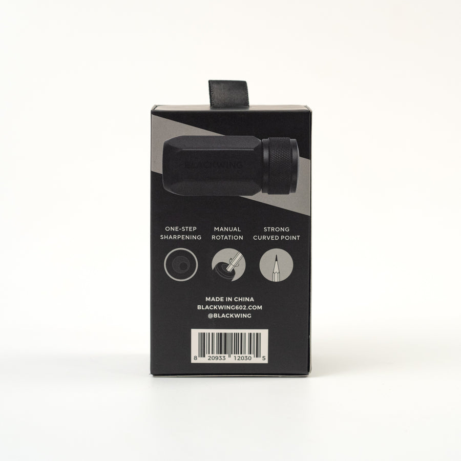 Blackwing One-Step Long Point Sharpener Box Back